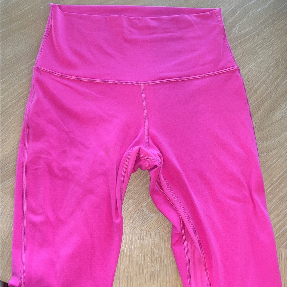 lululemon athletica Vibrant Pink Leggings